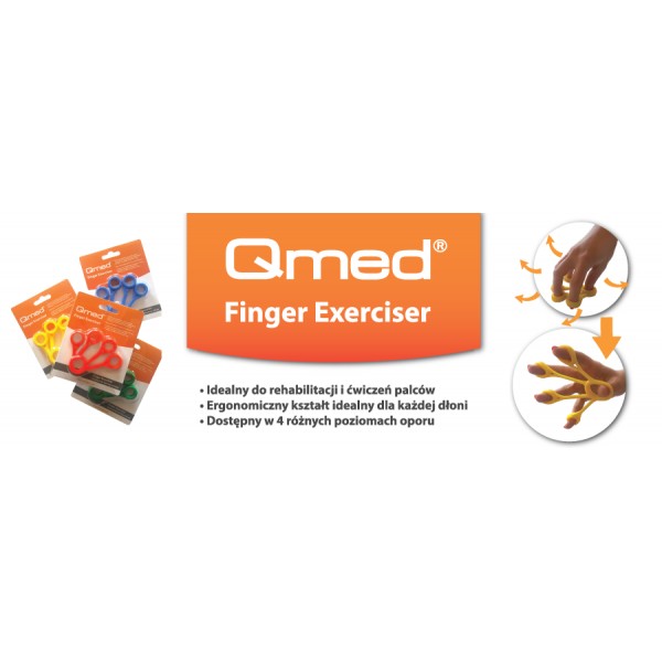 Qmed Finger Exerciser – produkt do rehabilitacji i ćwiczeń palców