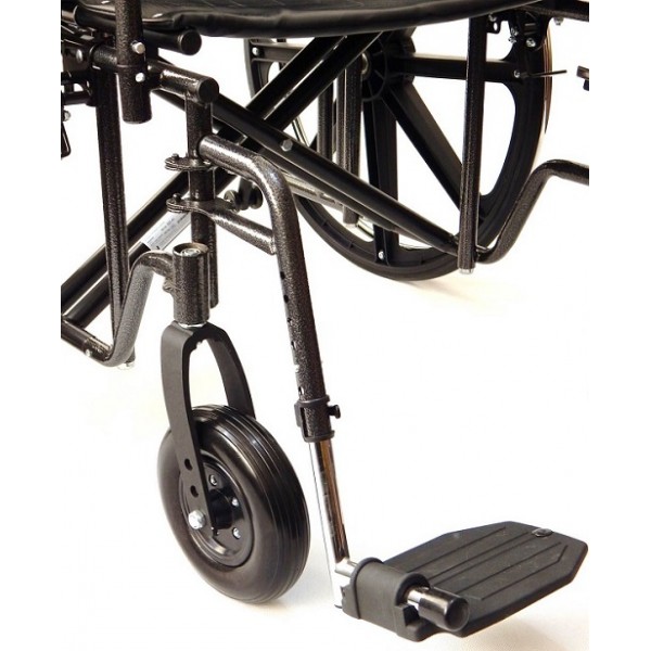 Wzmocniony wózek inwalidzki dla osób otyłych do 225 kg !