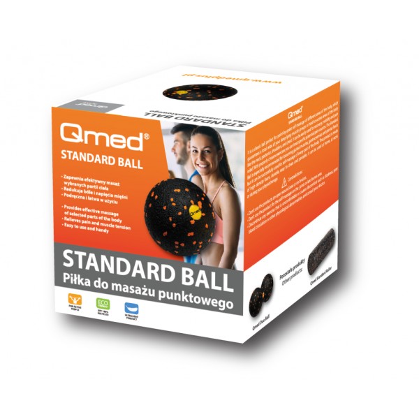 Piłka do punktowego masażu ciała Qmed Standard Ball